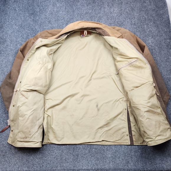 Schaefer Outfitter Coat Mens XL Range Waxed Canvas Western Rancher Workwear USA - Picture 3 of 11